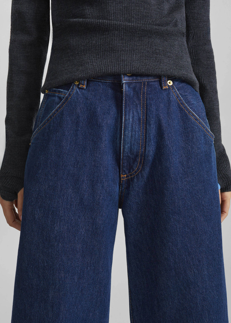 Darkpark Khris Barrel Leg Denim - Tokyo Midnight 7