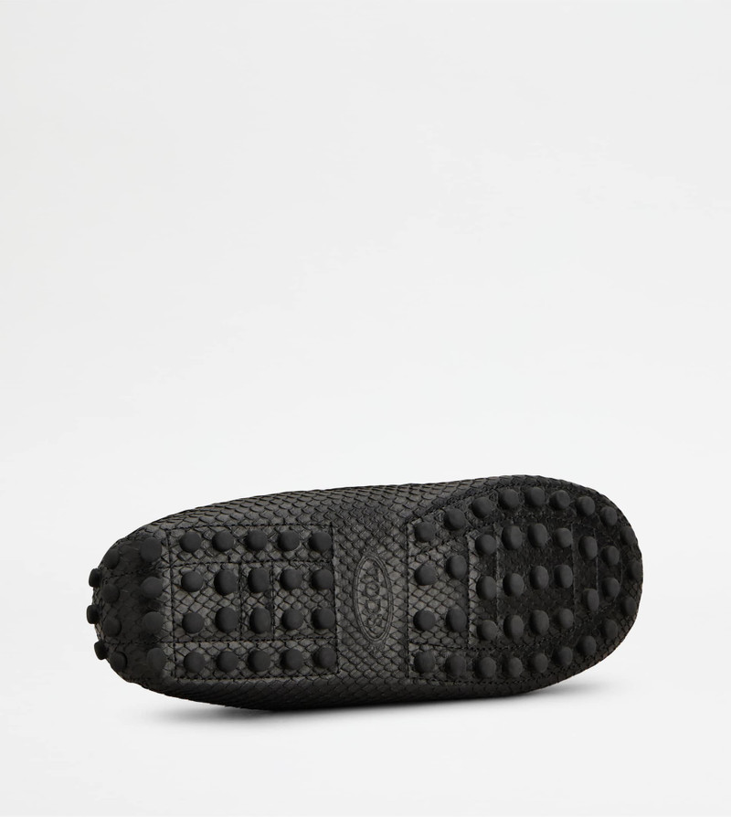 GLOVE GOMMINO LOAFERS IN PYTHON - GREY 4
