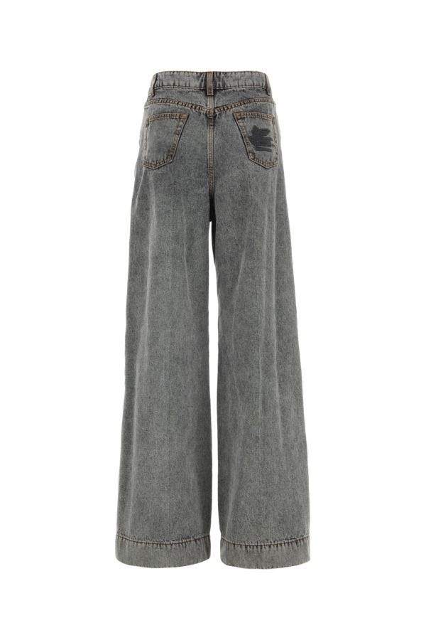 Etro Grey denim jeans | gebnegozionline | REVERSIBLE