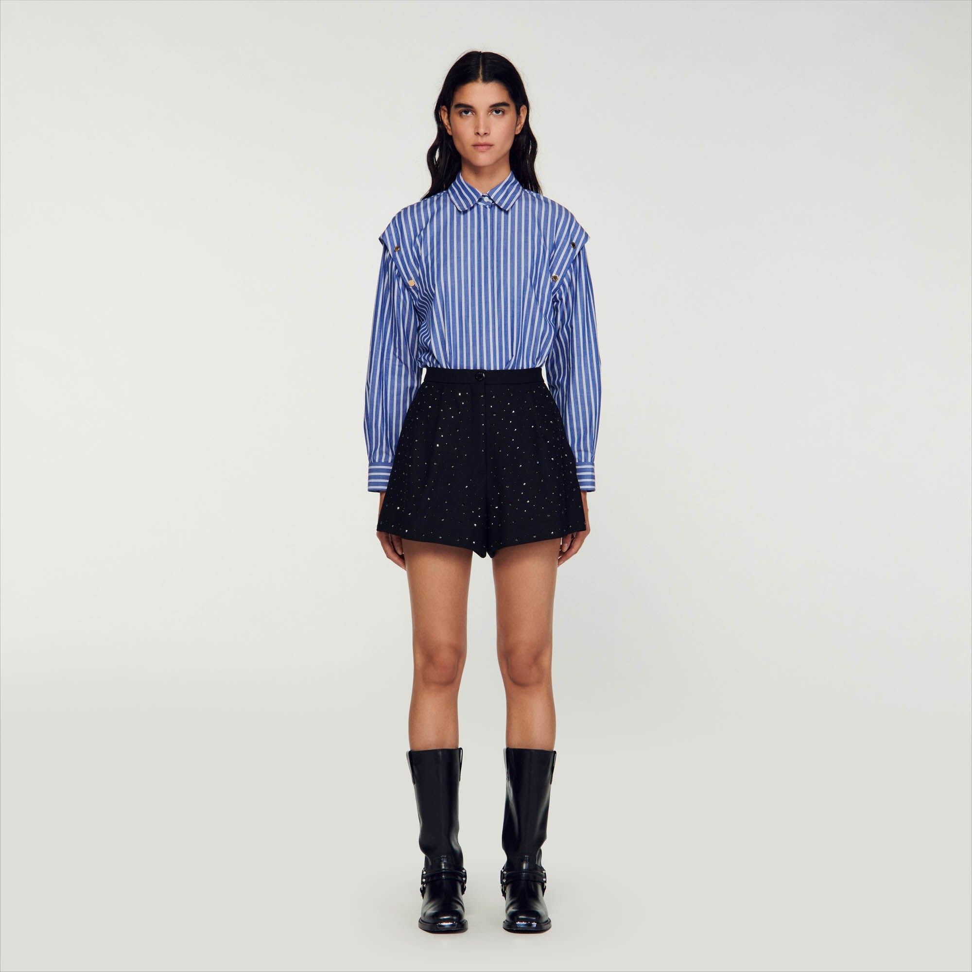 RHINESTONE SHORTS - 3