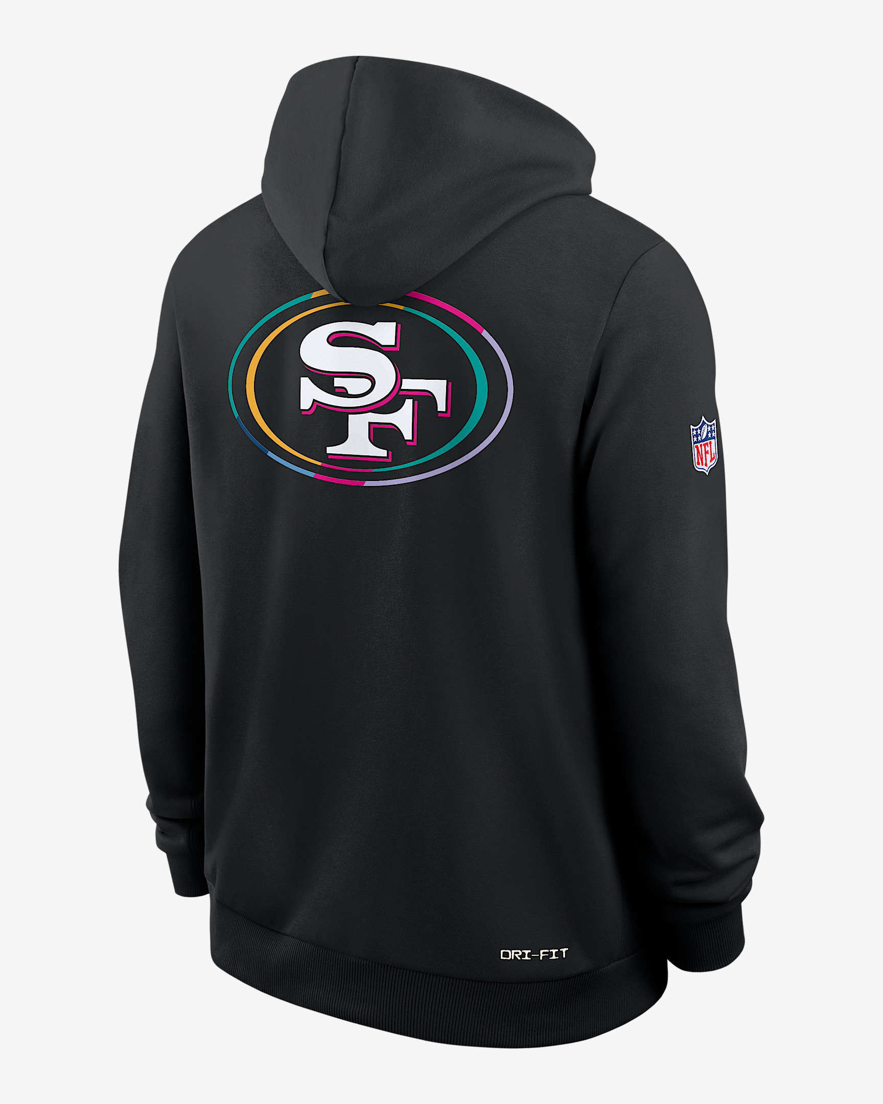 San Francisco 49ers Crucial Catch Sideline Men's Nike Dri-FIT NFL Pullover Hoodie - 2