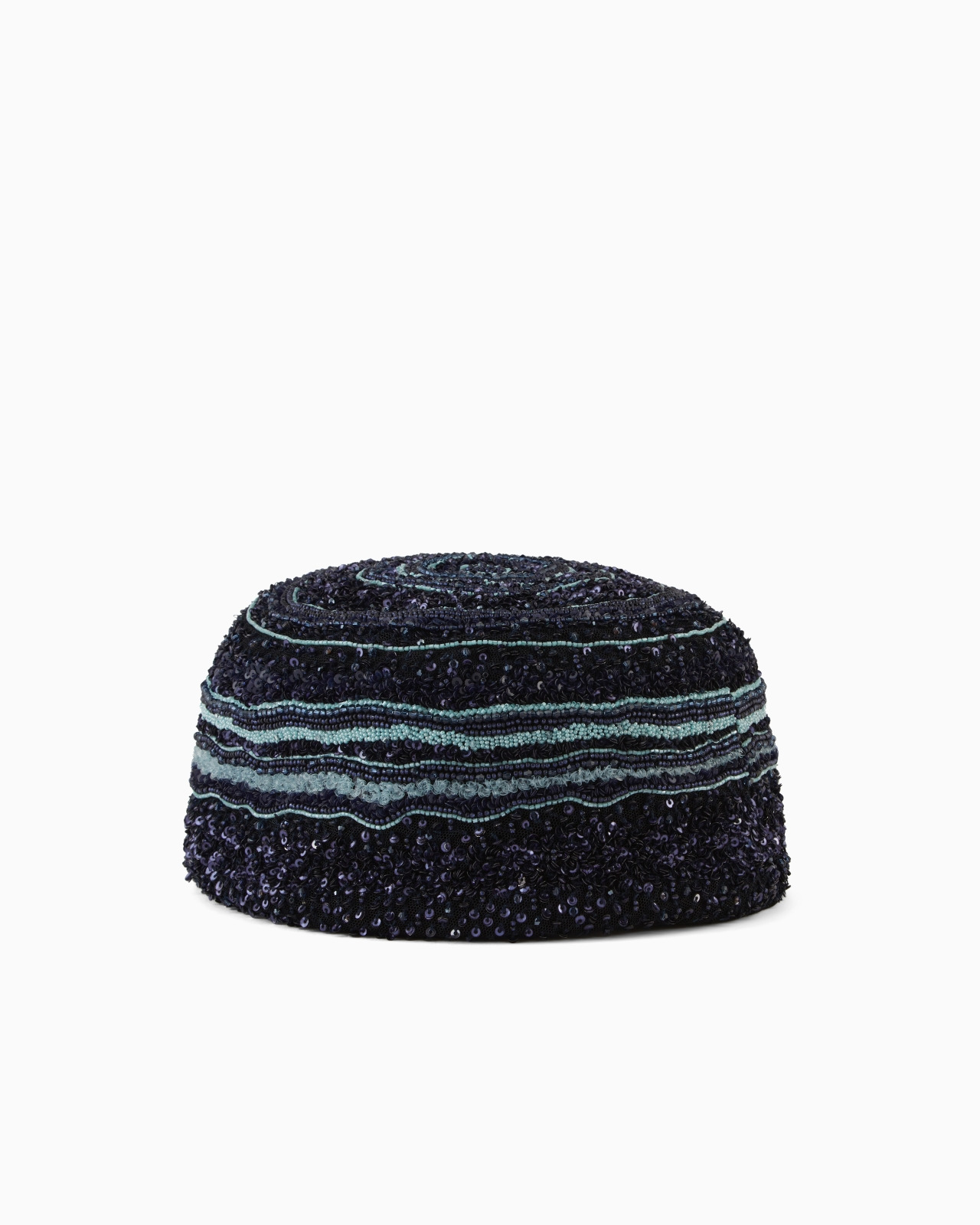 EMBROIDERED VELVET CAP - 2