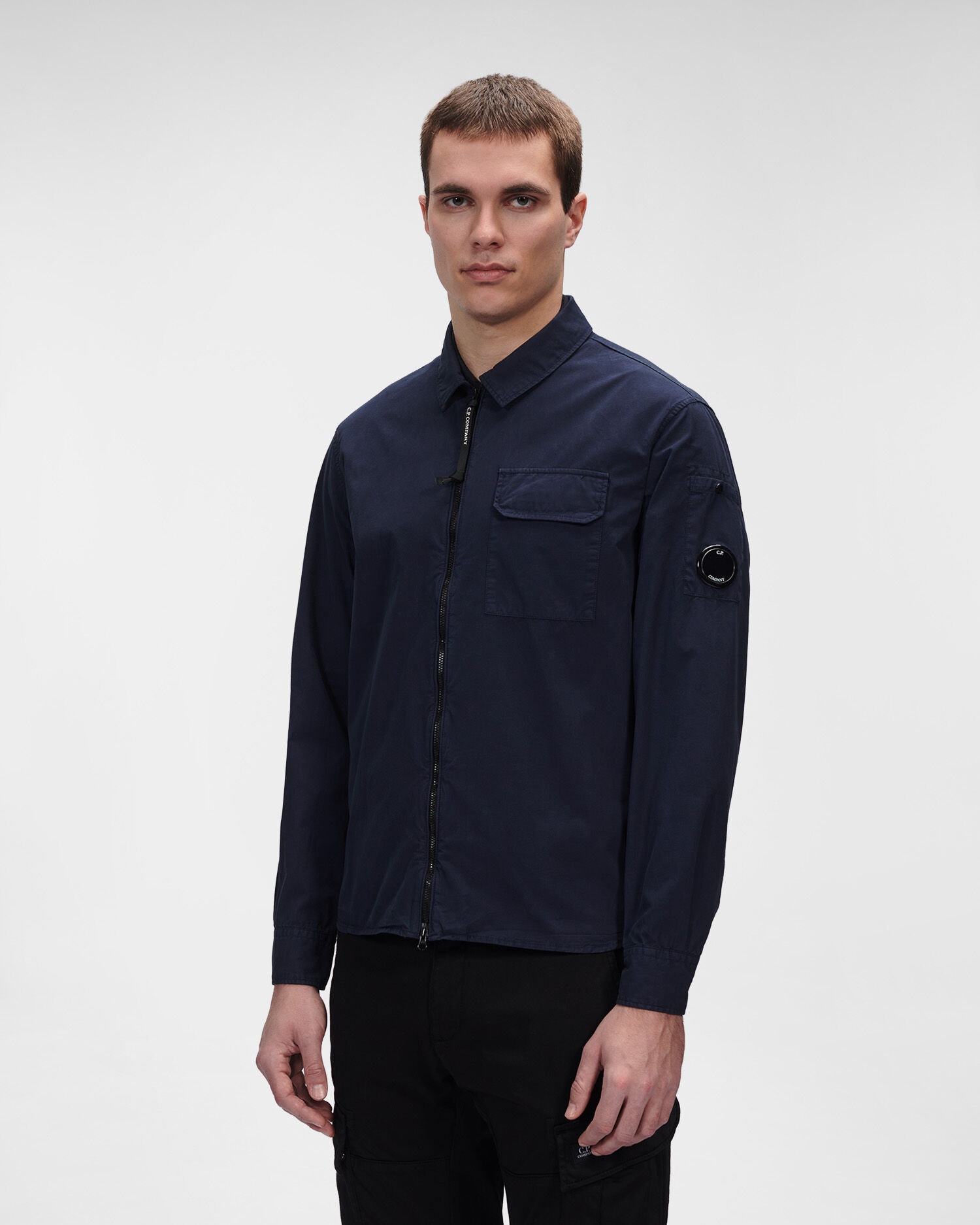 Gabardine Zipped Shirt - 2