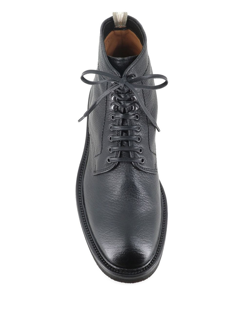 leather lace-up boots 3