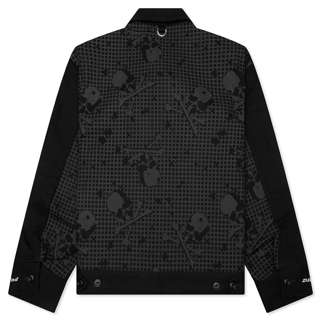 DICKIES X MASTERMIND JAPAN DUCK JACKET - BLACK - 2