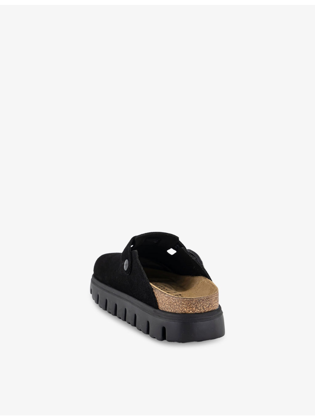 Boston Chunky Suede Clogs - 4
