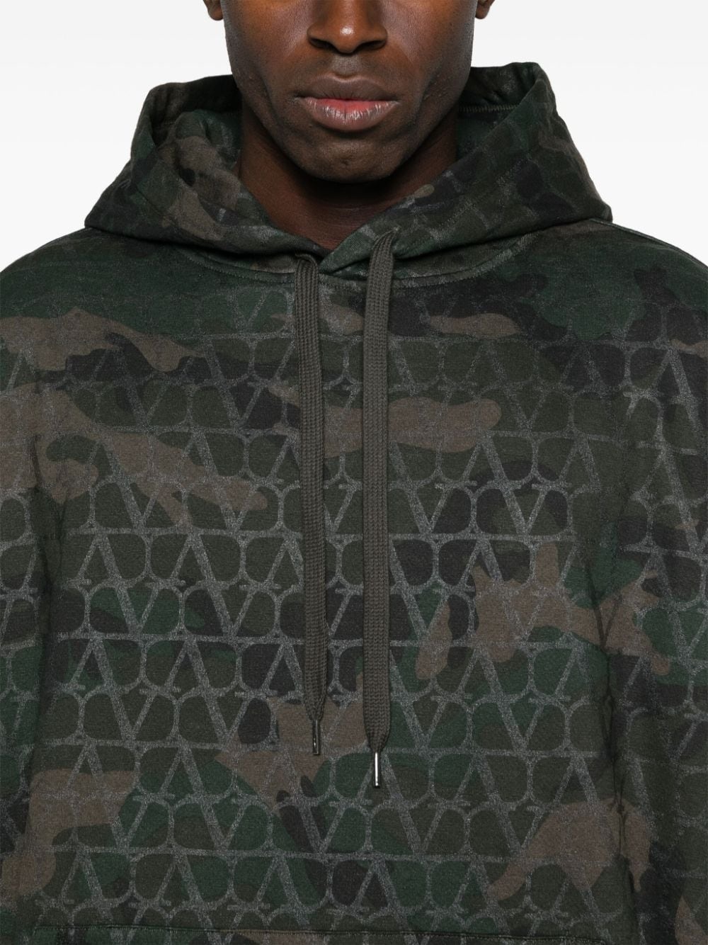 Toile Iconographe camouflage hoodie - 5