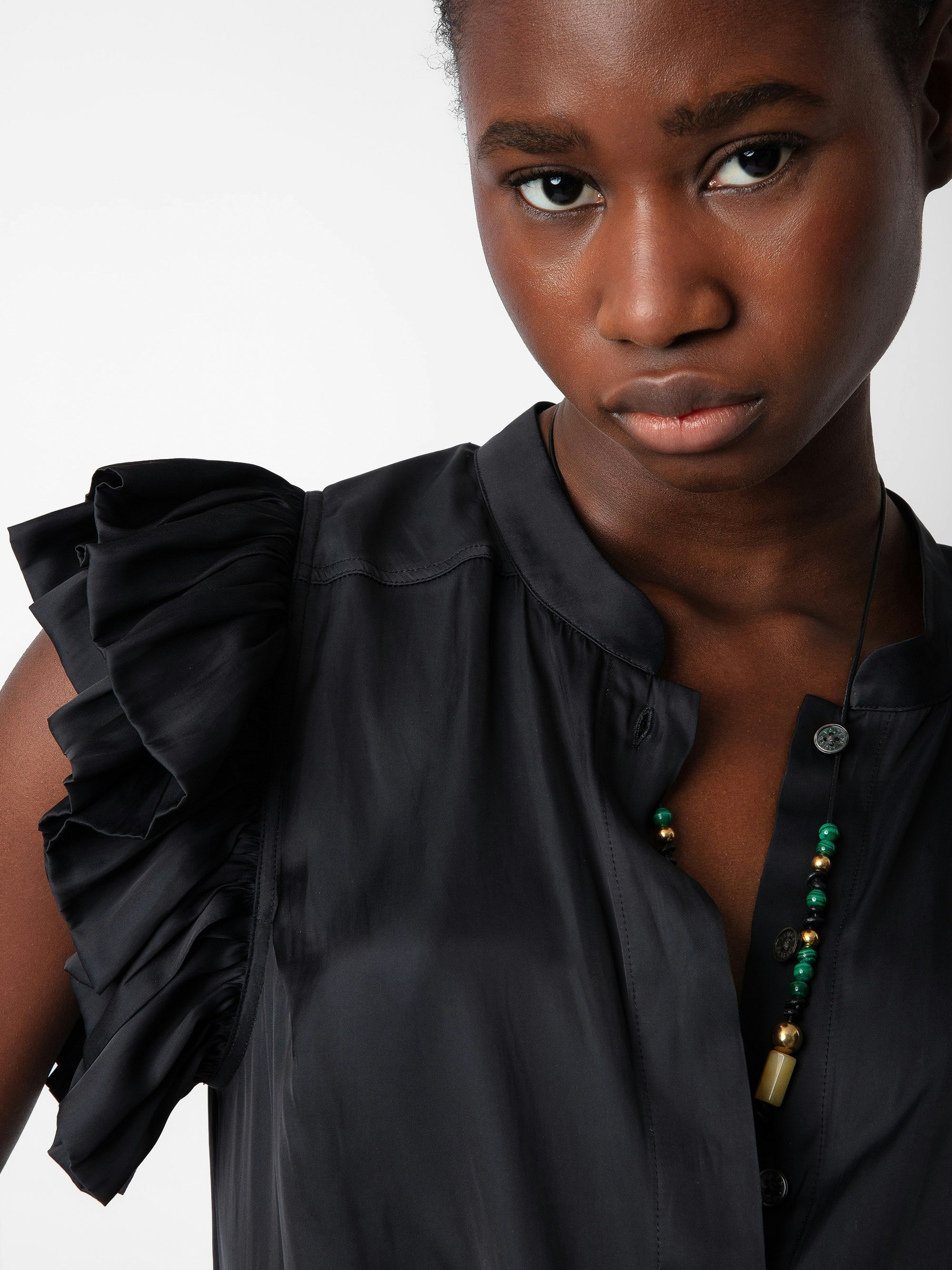 Tiza Satin Top - 4