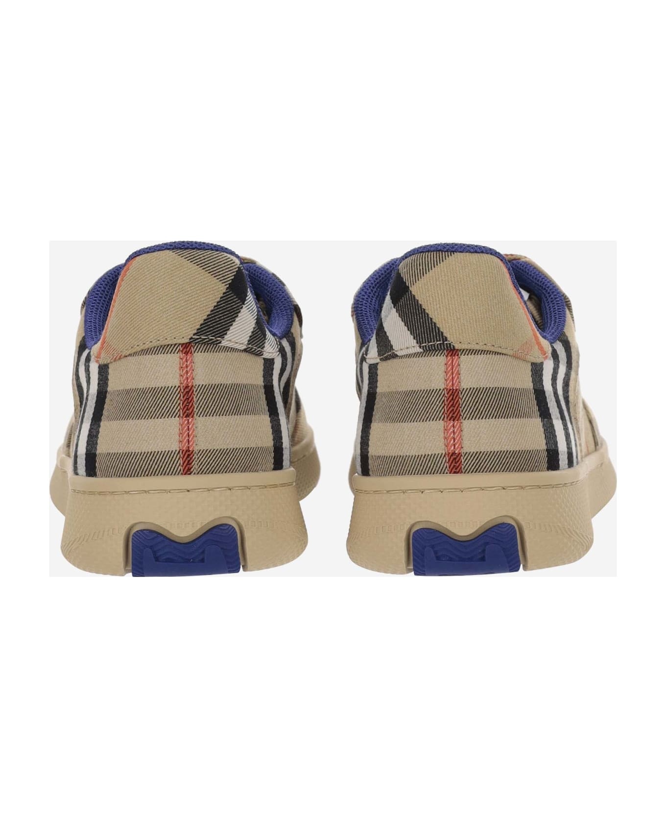 Terrace Sneakers With Check Pattern - 4