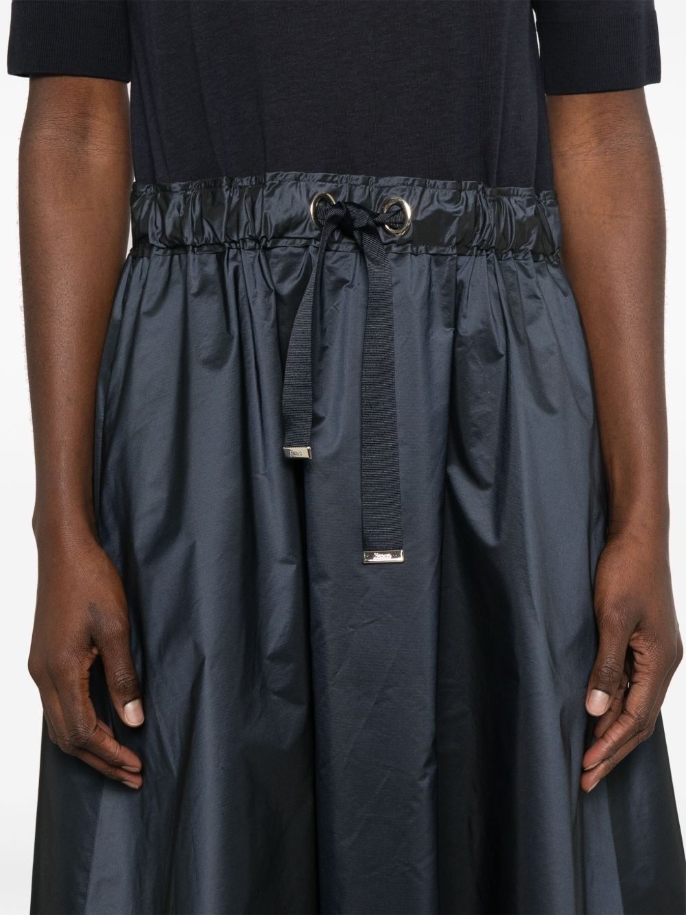 panelled midi dress - 5