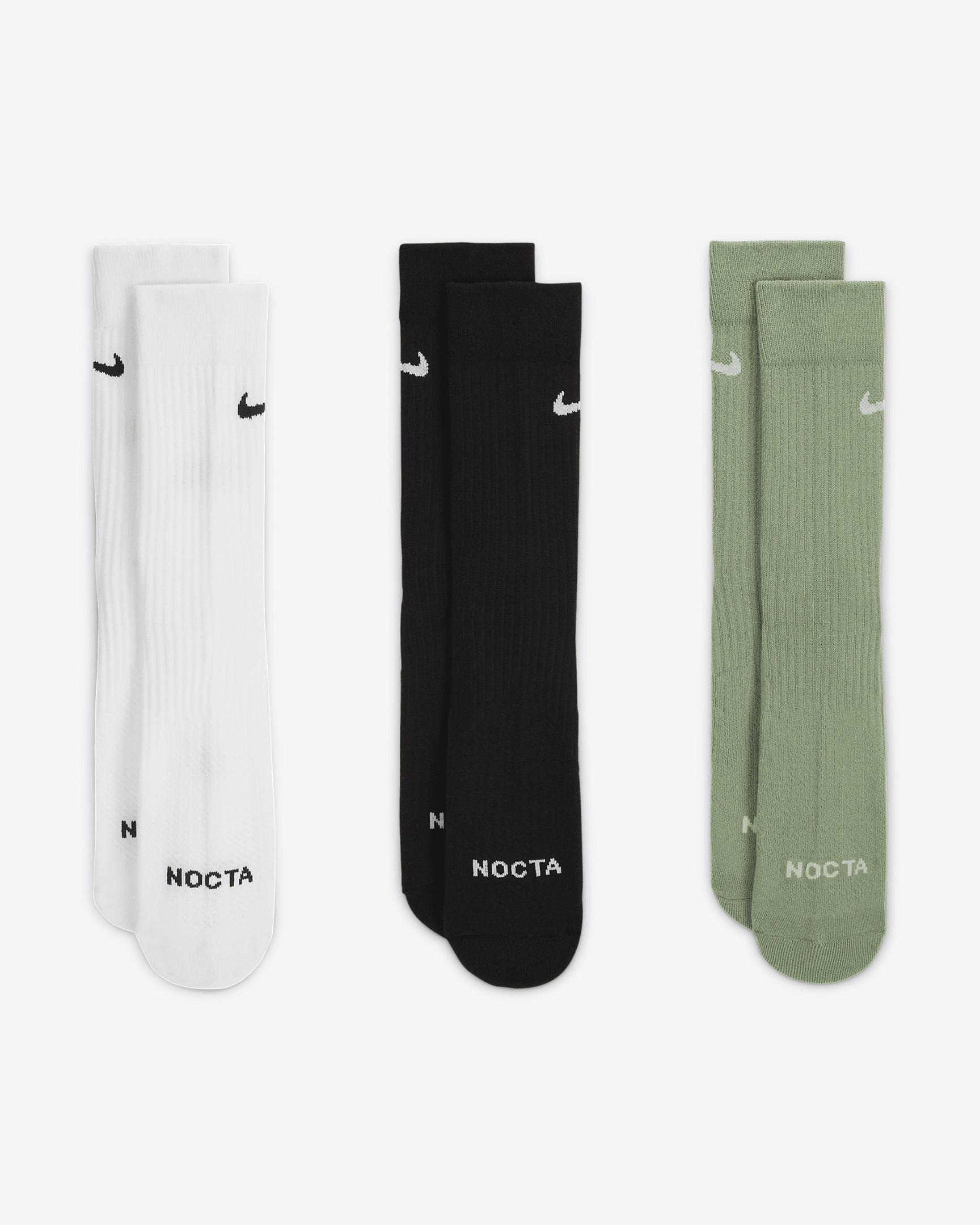 NOCTA Crew Socks (3 Pairs) - 2