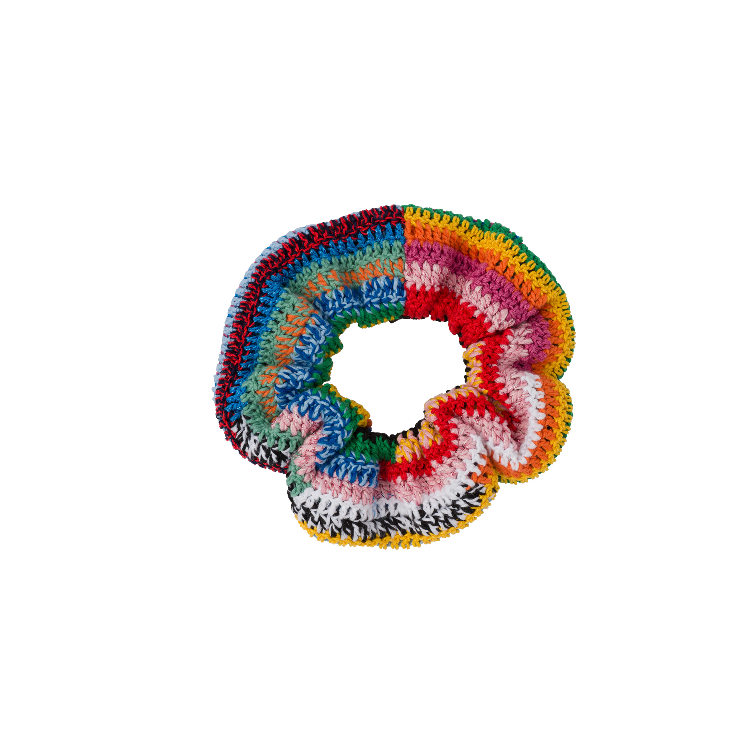 ヘアアクセサリー Miu Miu Brown And Light Blue Cotton Scrunchie Miu Miu Scrunchie - Etsy