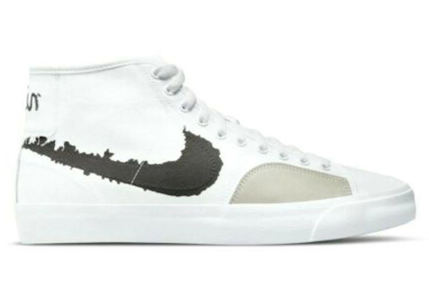 Nike SB Blazer Court Mid PRM White Black - 1