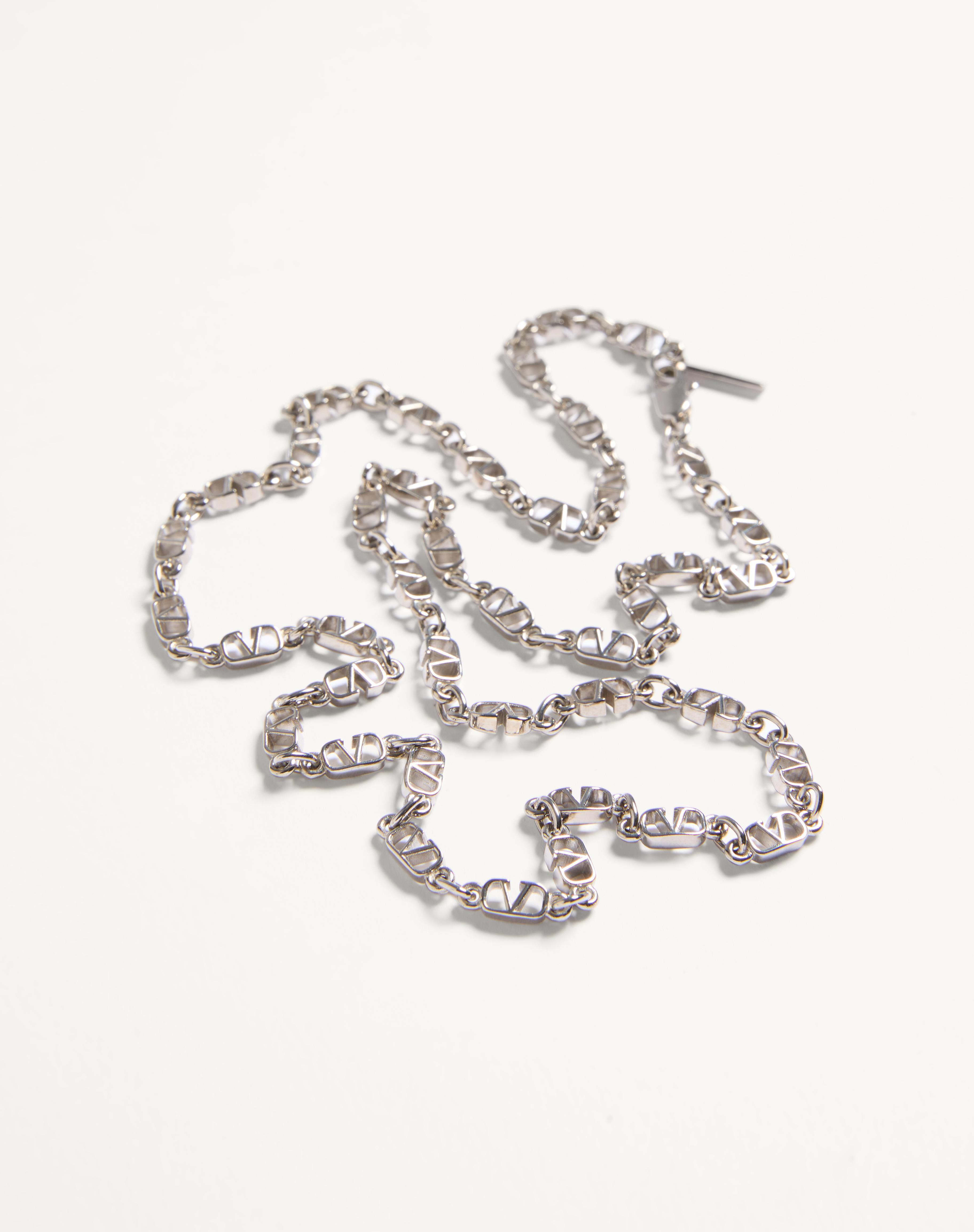 VLOGO SIGNATURE METAL NECKLACE - 3