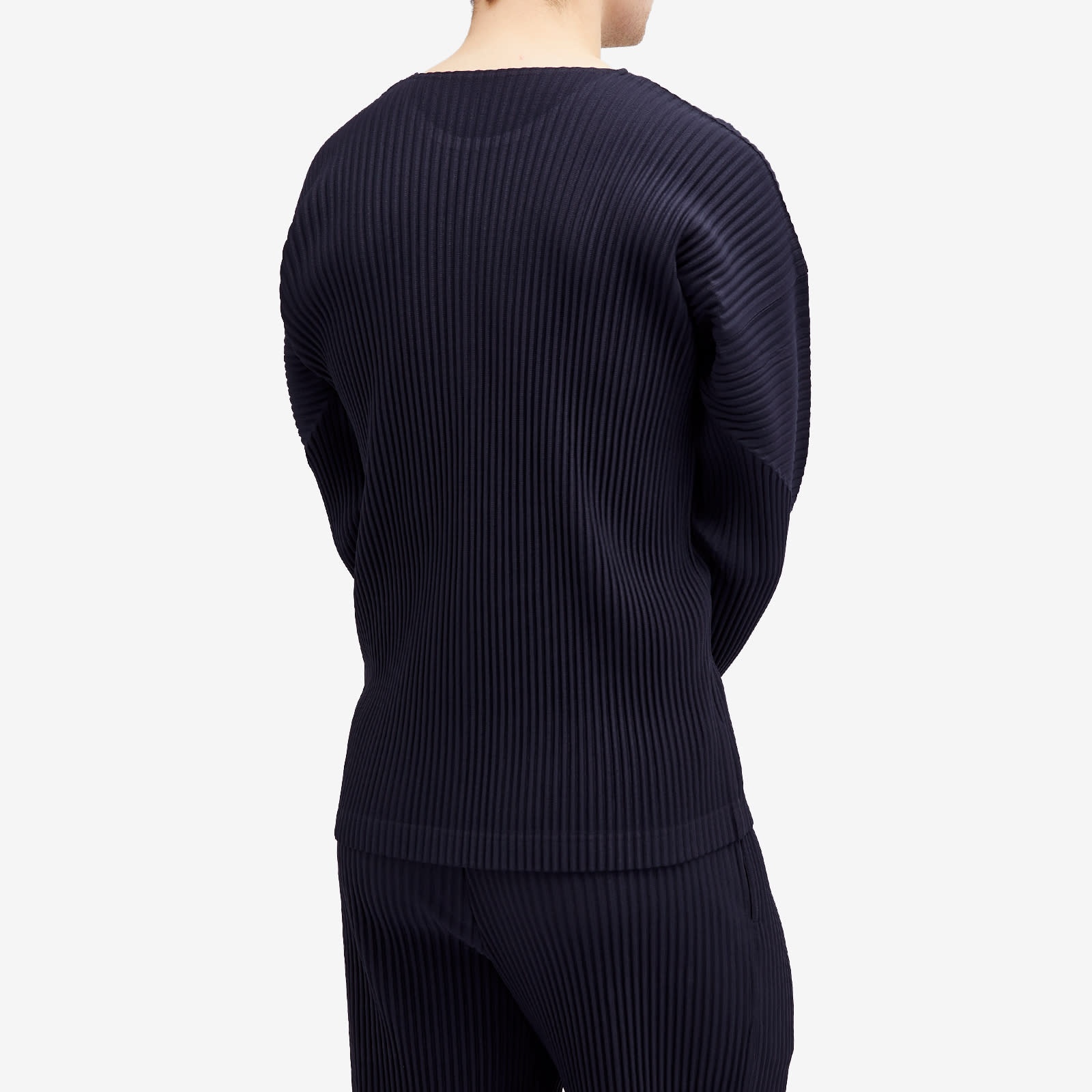 Homme Plissé Issey Miyake Pleated Long Sleeve T-Shirt - 3