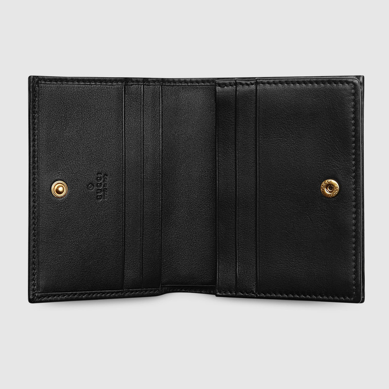 GUCCI GG Marmont card case wallet outlook