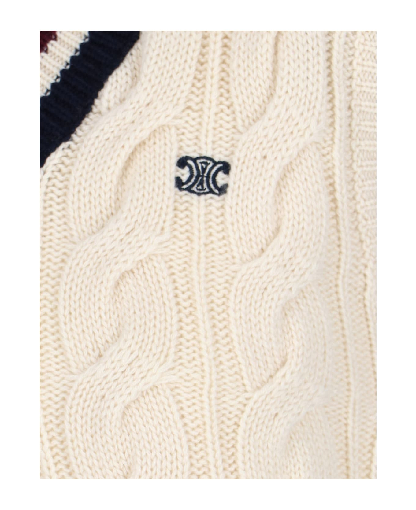 'triomphe' Vest Sweater - 3