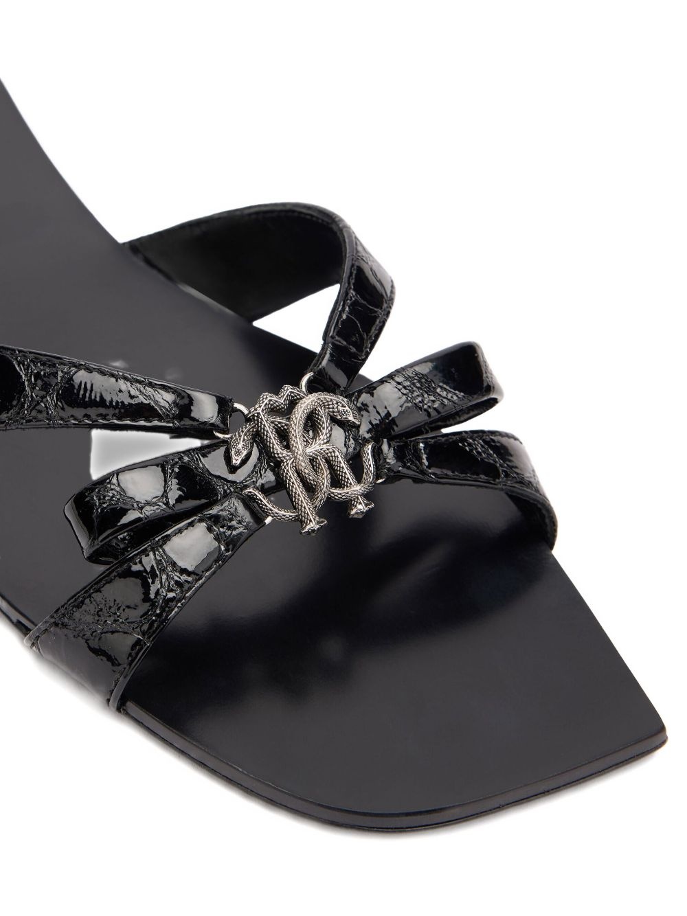 embellished flat sandals - 5
