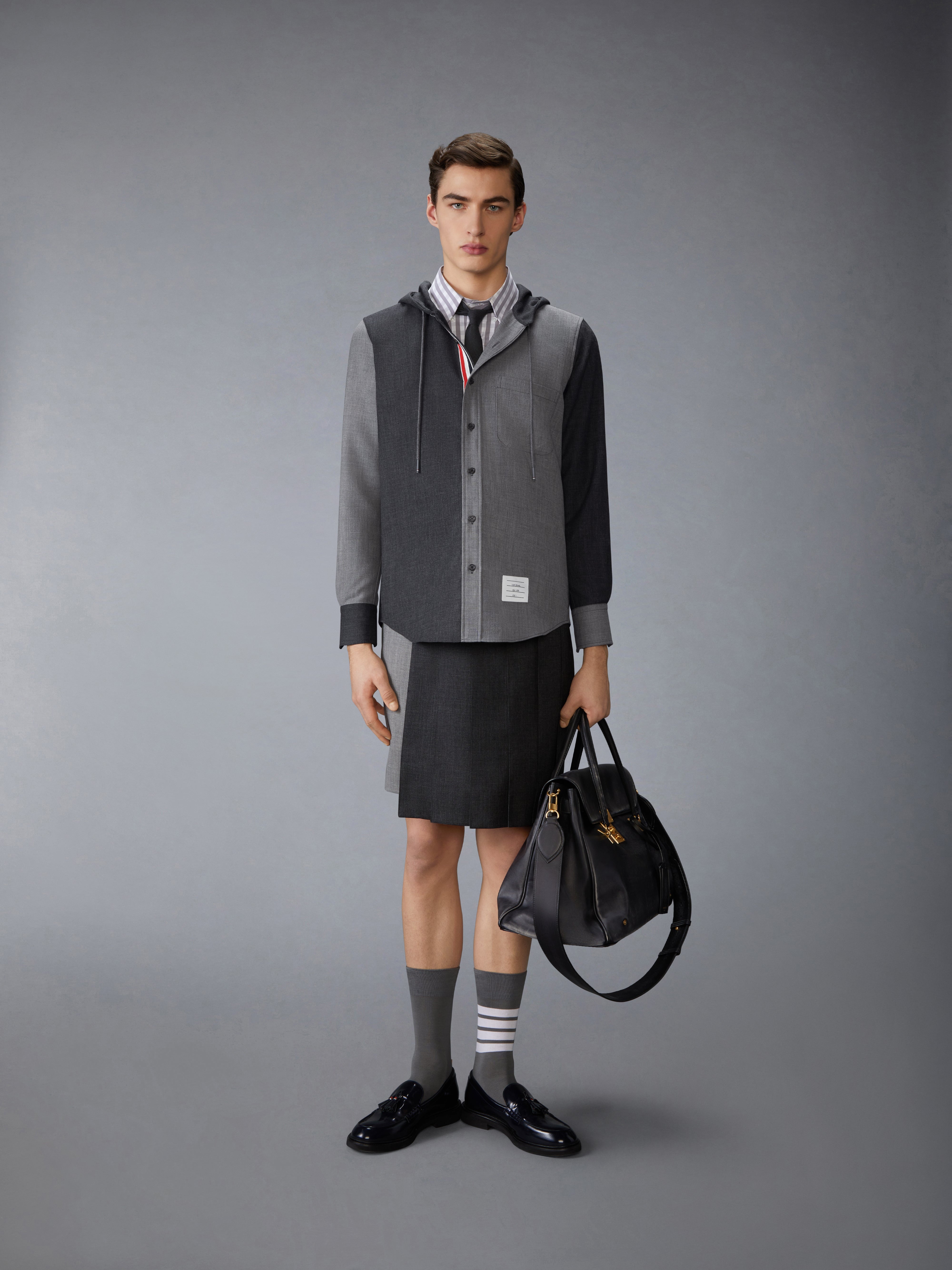 FRESCO FUNMIX HOODED SHIRT - 5