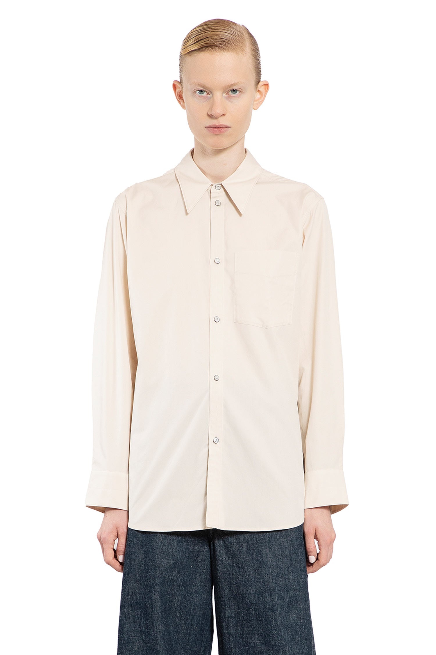 Fitted-Shirt-In-Heavy-Cotton-Poplin - 1