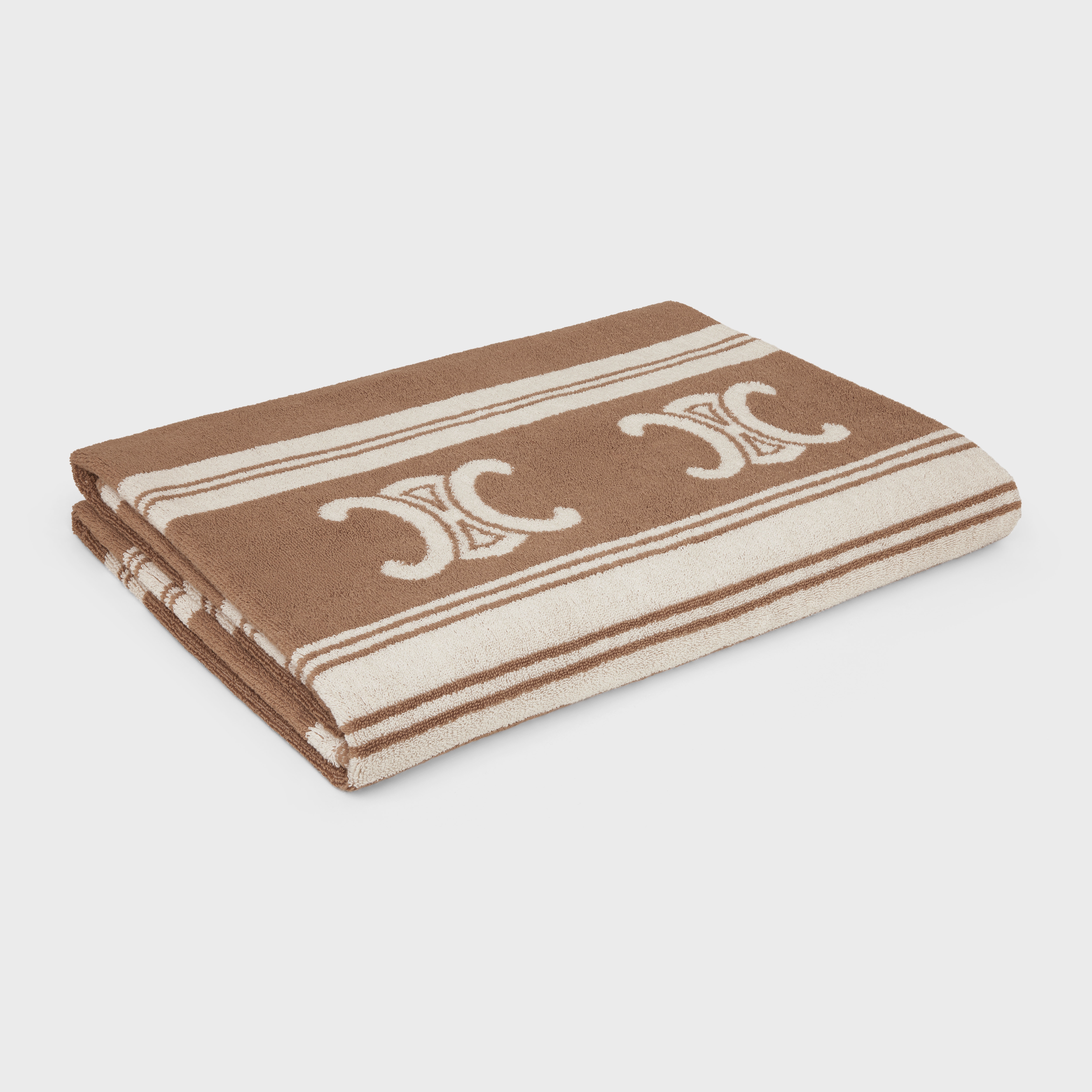 TRIOMPHE  BEACH TOWEL IN TERRY COTTON - 3