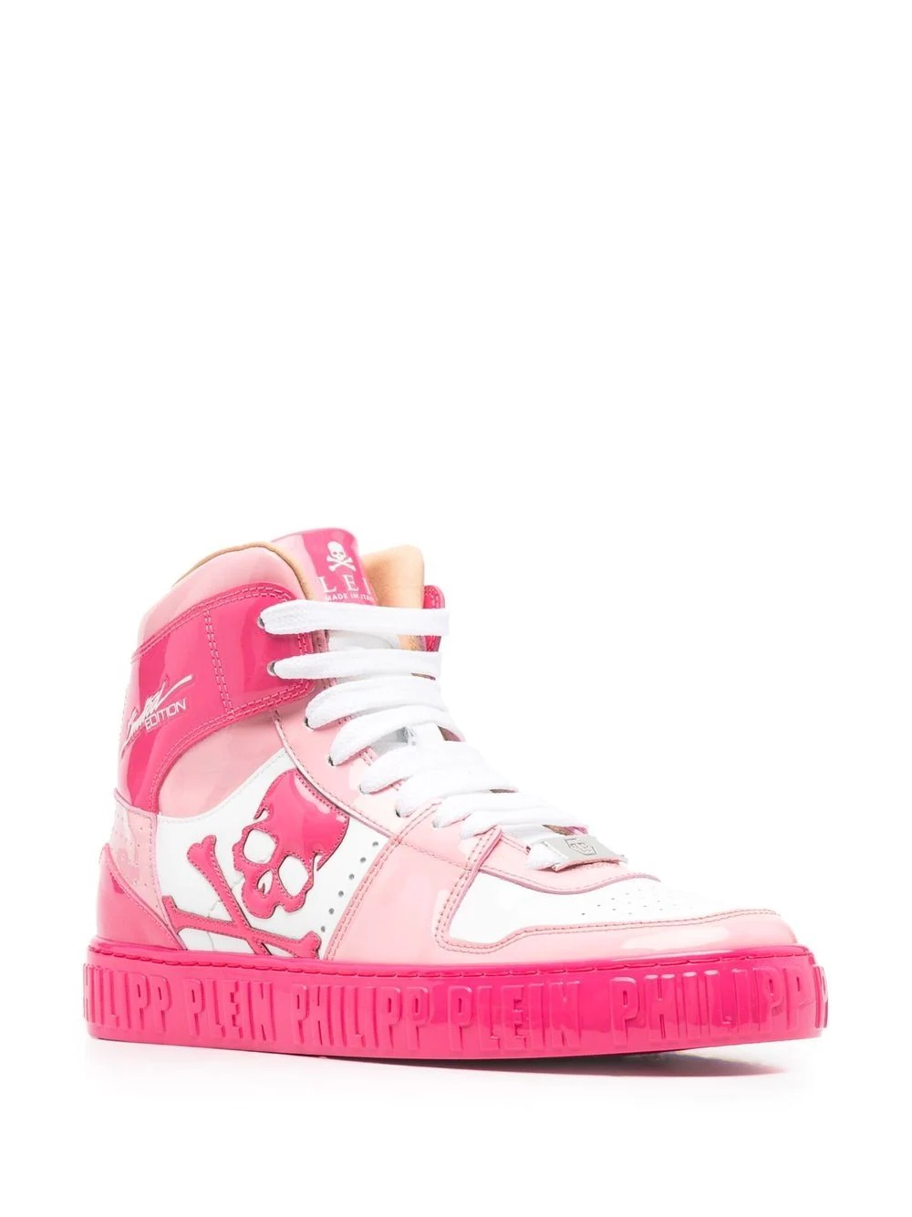 Skull high-top sneakers - 2