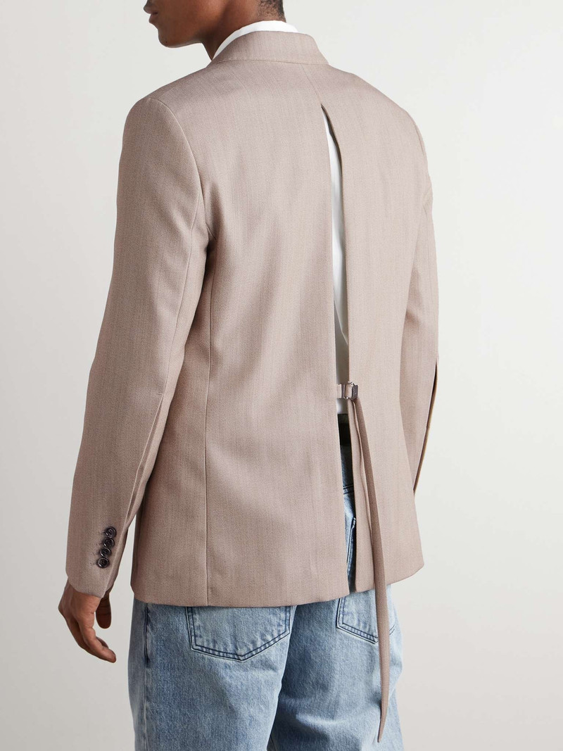 Double-Breasted Wool Blazer 4
