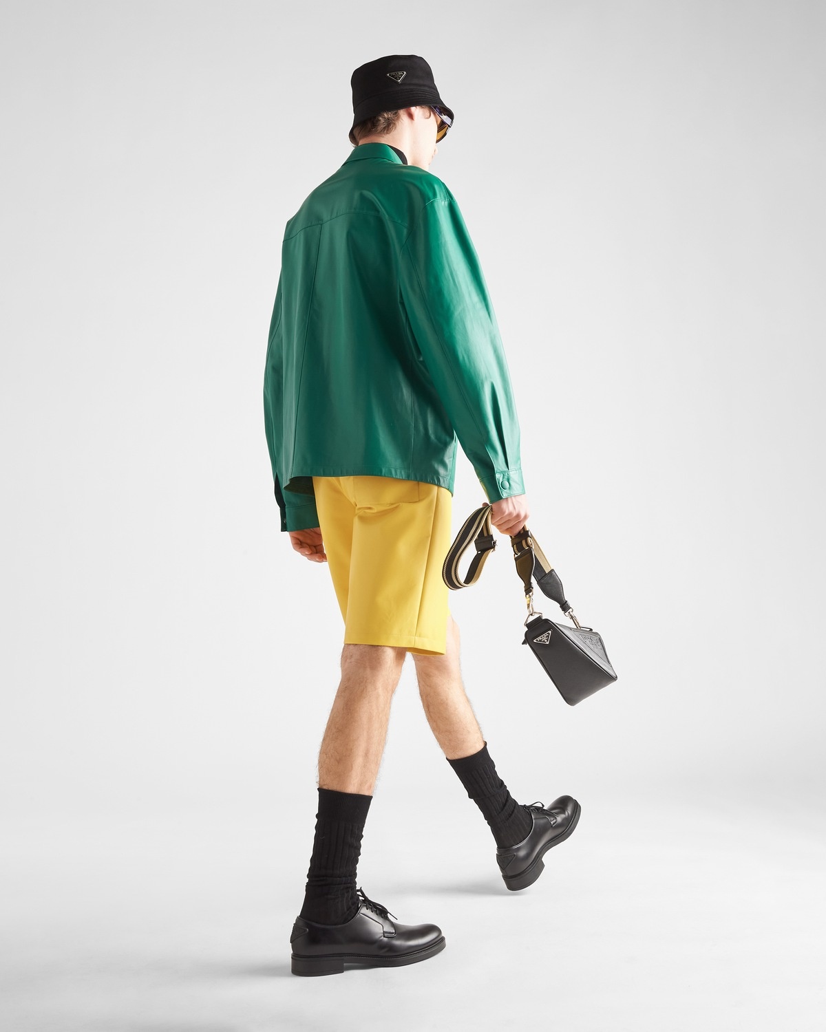 Nappa leather Bermudas - 3
