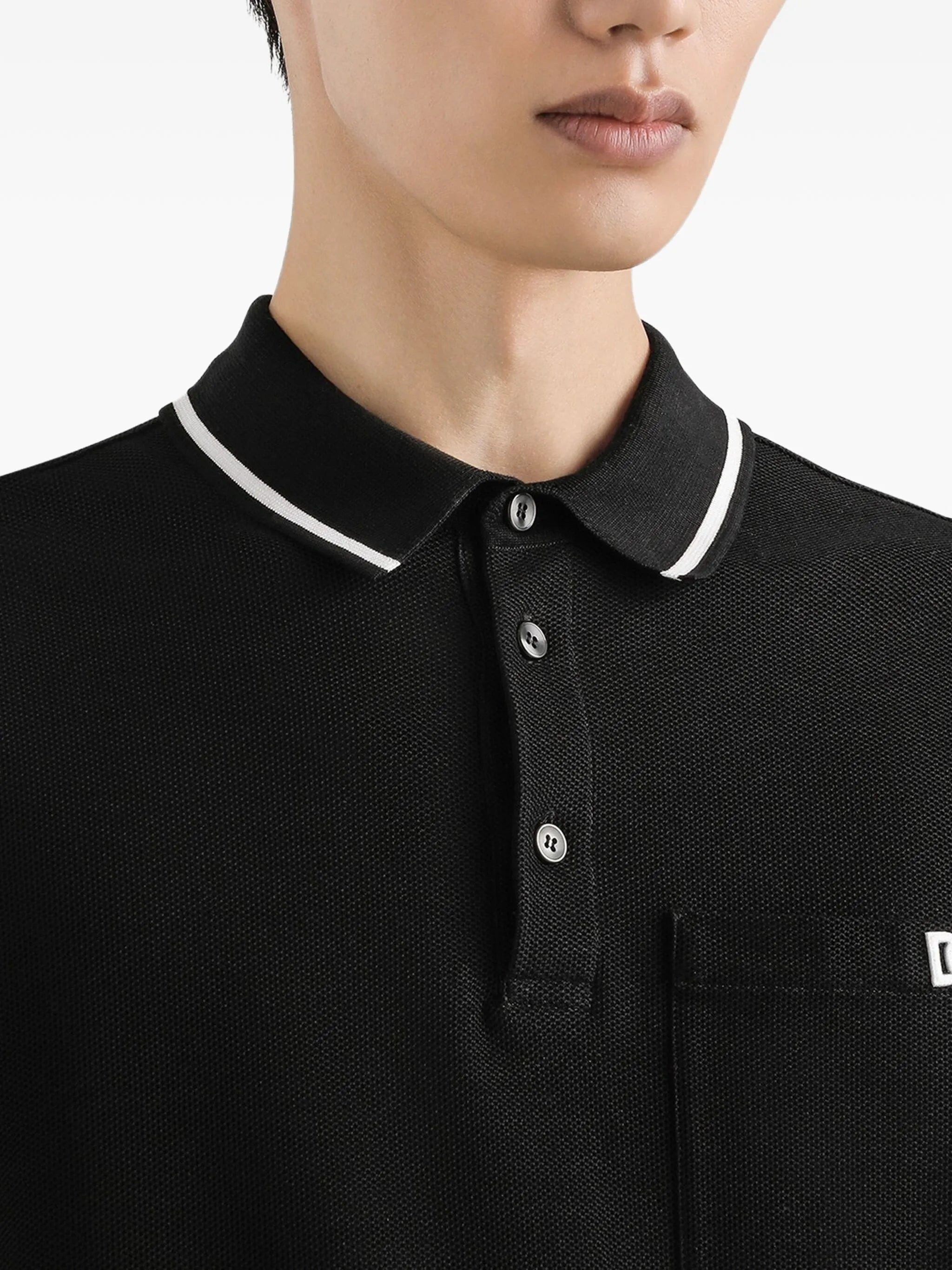 cotton polo shirt - 4