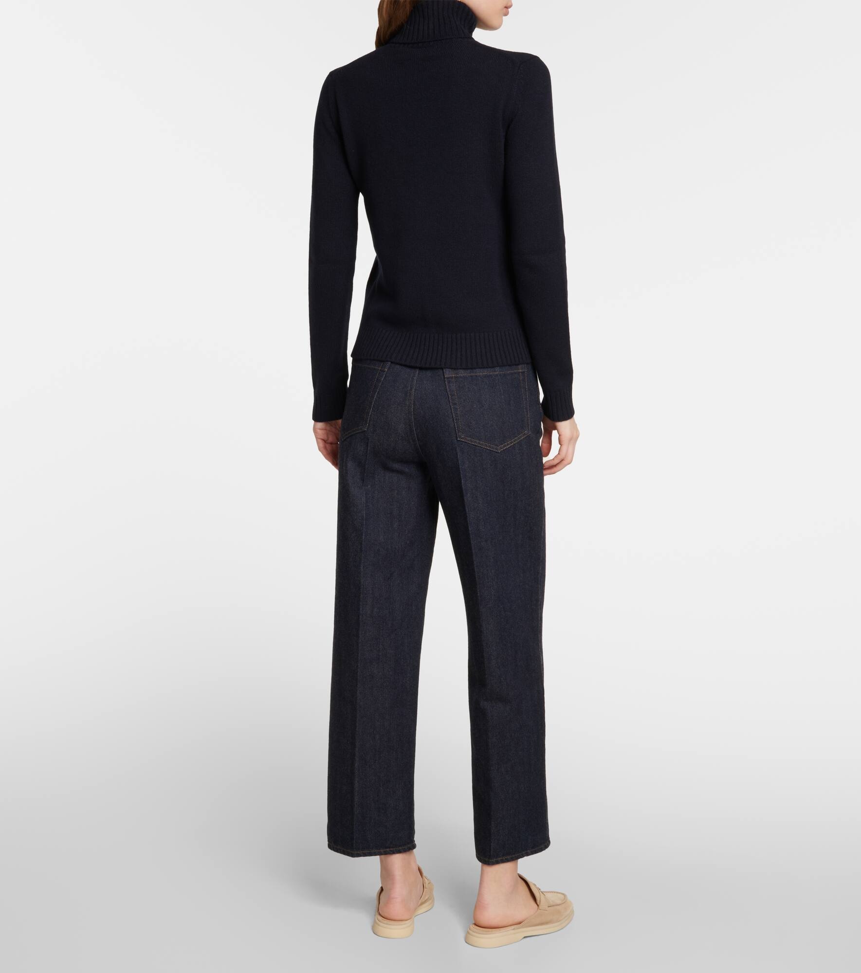 Cashmere turtleneck sweater - 3