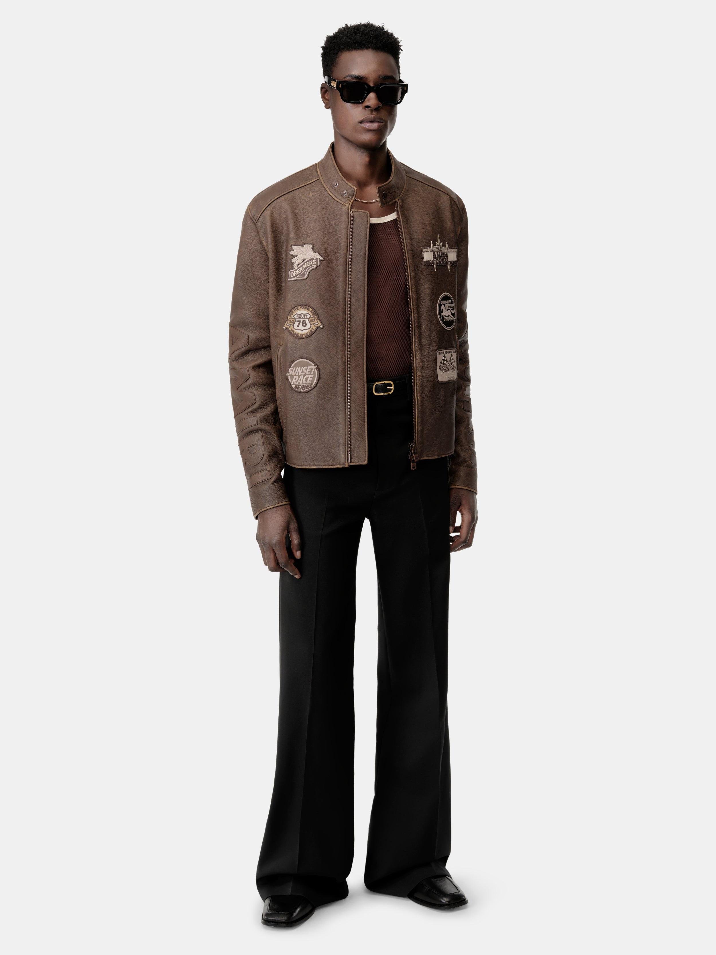 AMIRI PATCH RACER JACKET - 2