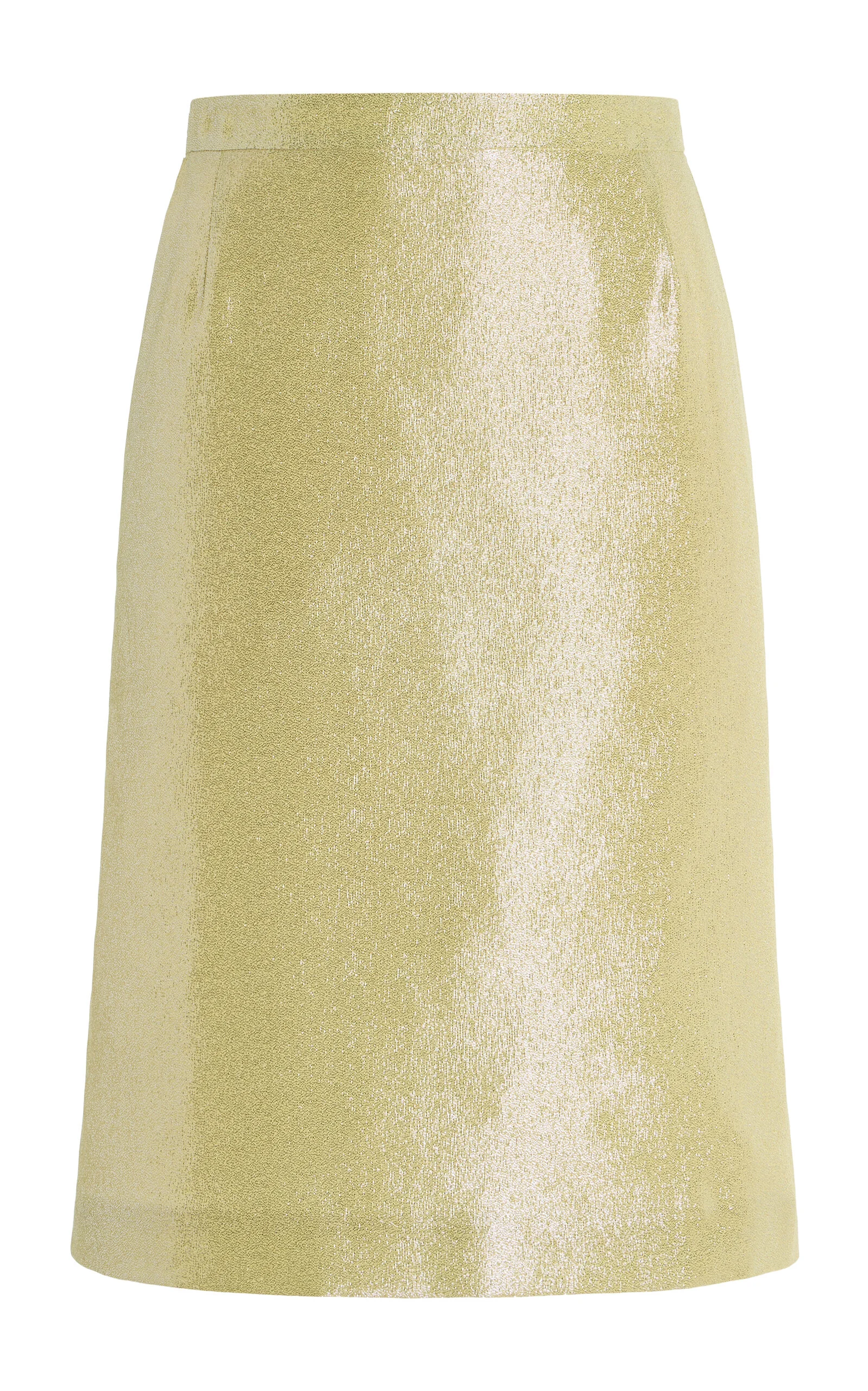 Exclusive Poppy Iris-Print Skirt - 1