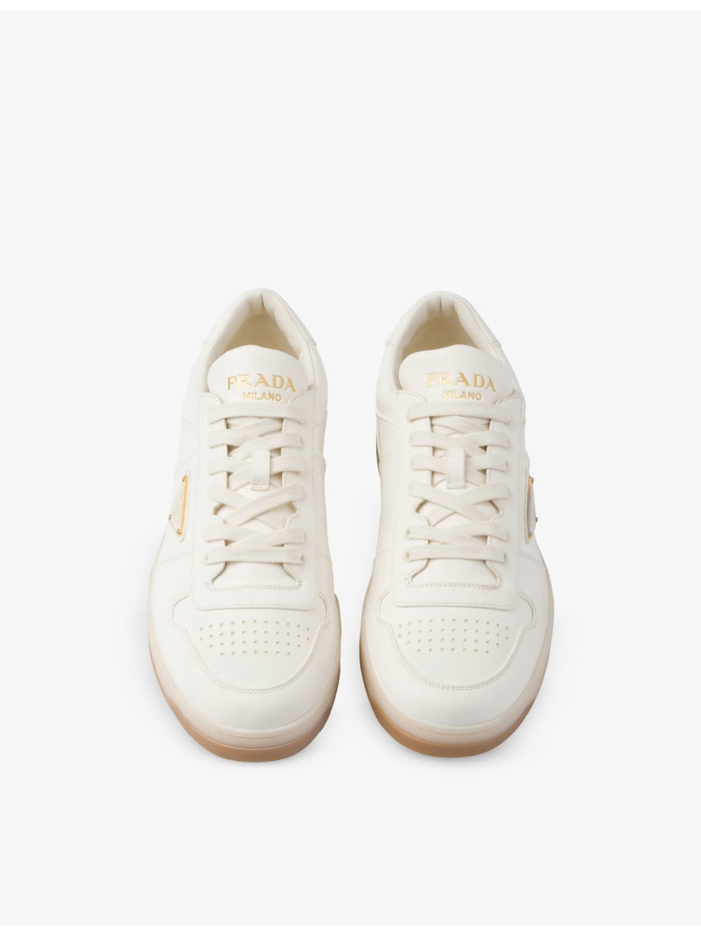 Downtown low-top leather trainers - 2