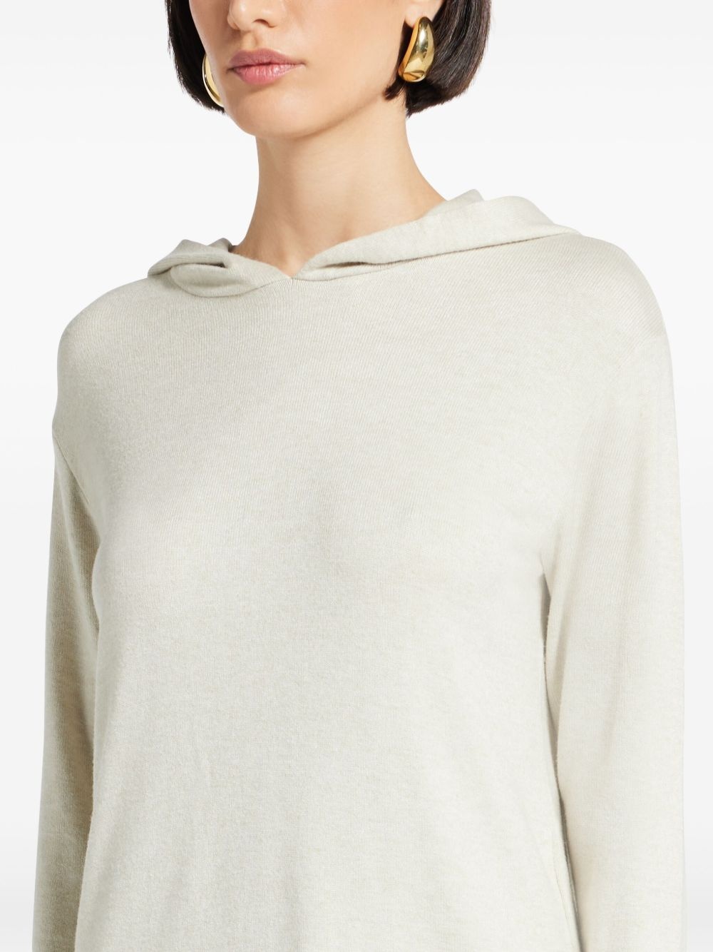 knitted hoodie - 5