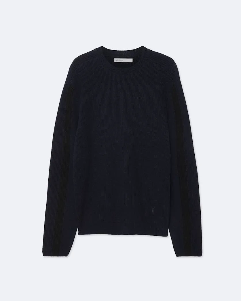 HAWKE WOOL CREW-NECK SWEATER - 1
