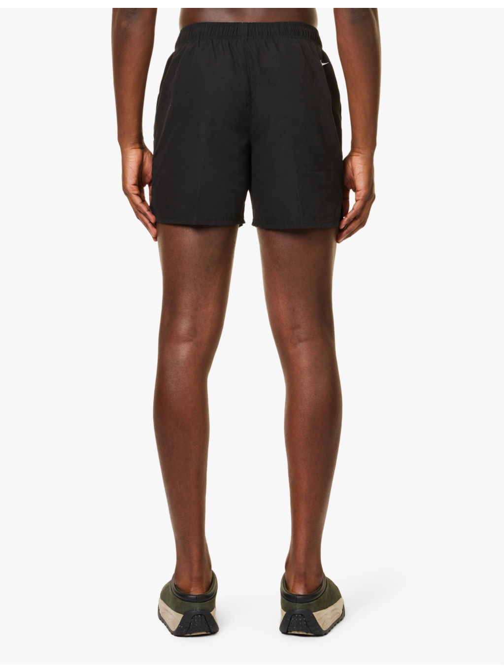 "Logo Slide 5"" Volley drawstring waistband straight leg regular-fit swim shorts" - 4