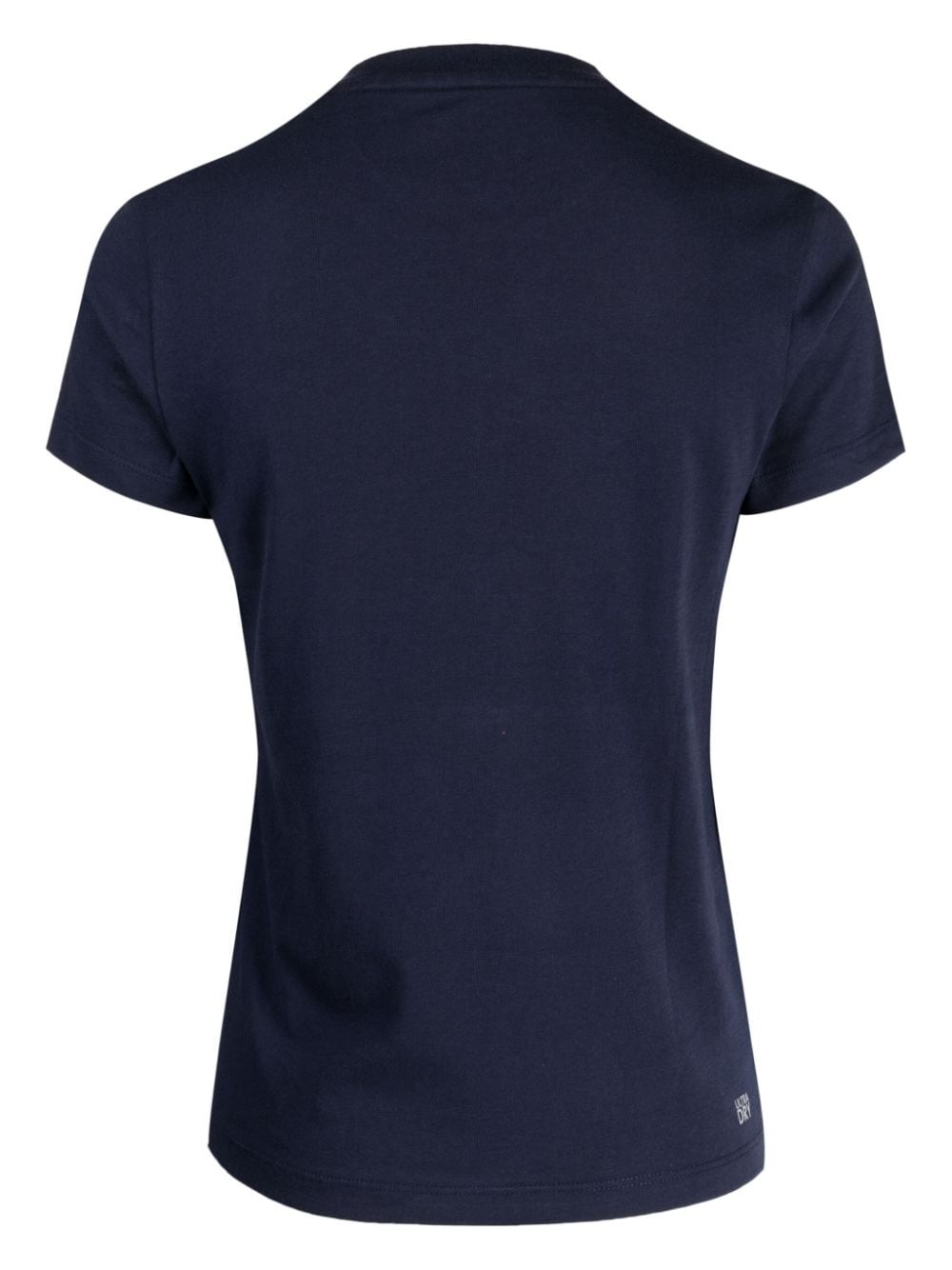 logo-embroidered cotton T-shirt - 2