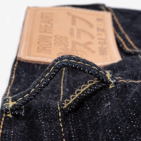 IH-888S-SLB 16oz Slubby Selvedge Denim Relaxed Taper Indigo - 13