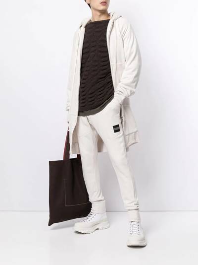 Julius zipped hooded coat outlook