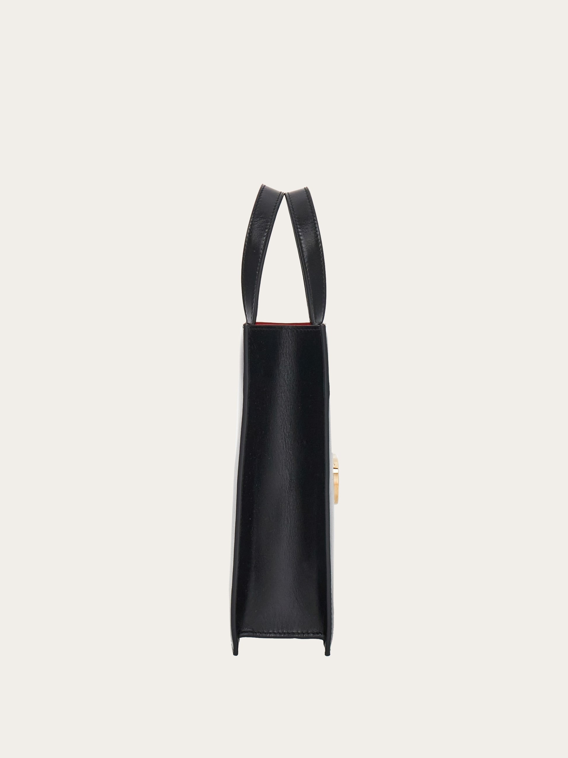 Double Gancini mini tote bag - 4