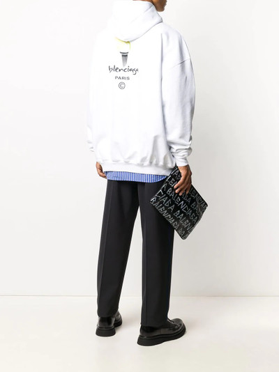 BALENCIAGA Paris Olympics oversized hoodie outlook