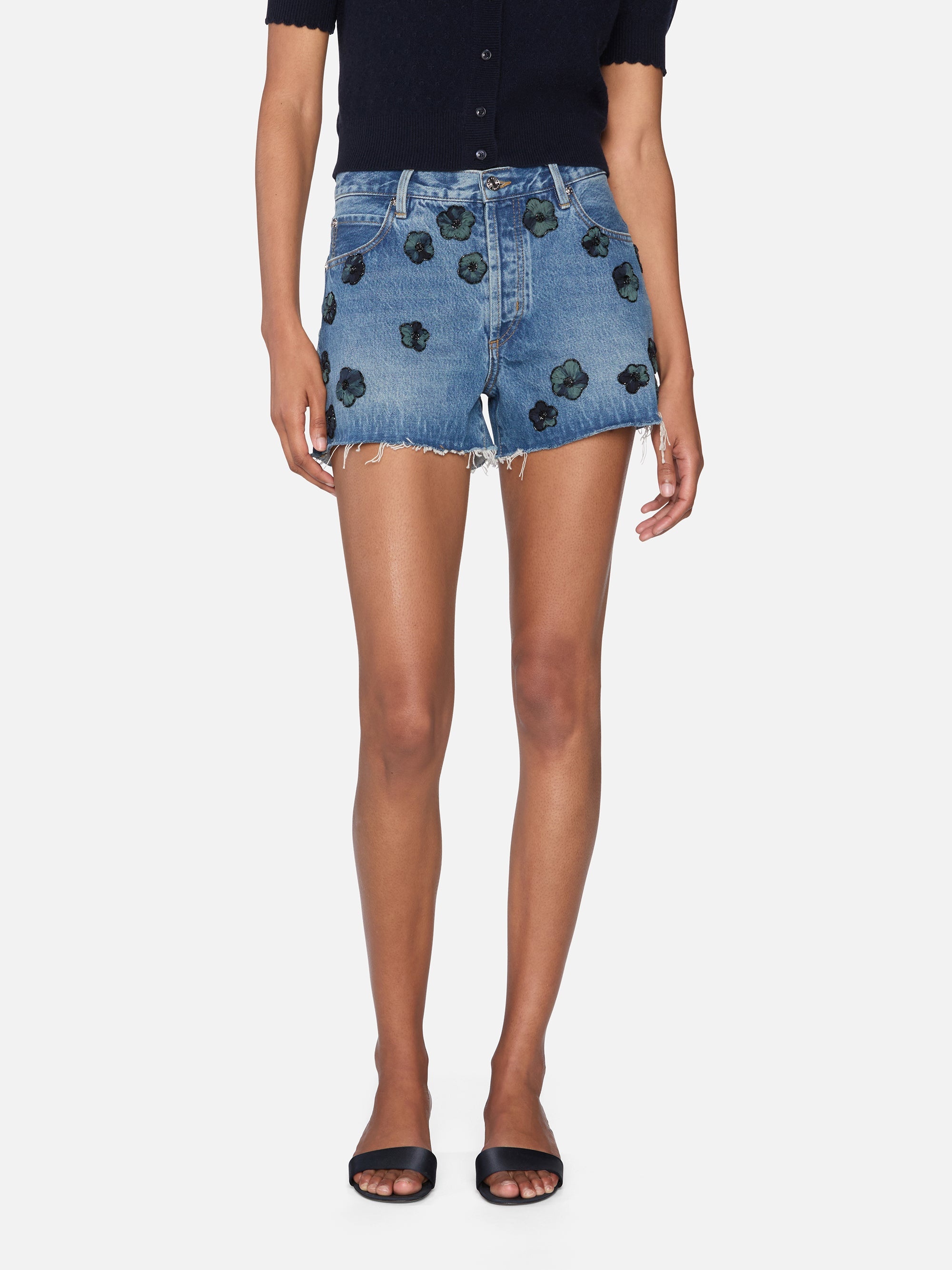 Atelier Embellished Hang Short in Juliet - 2