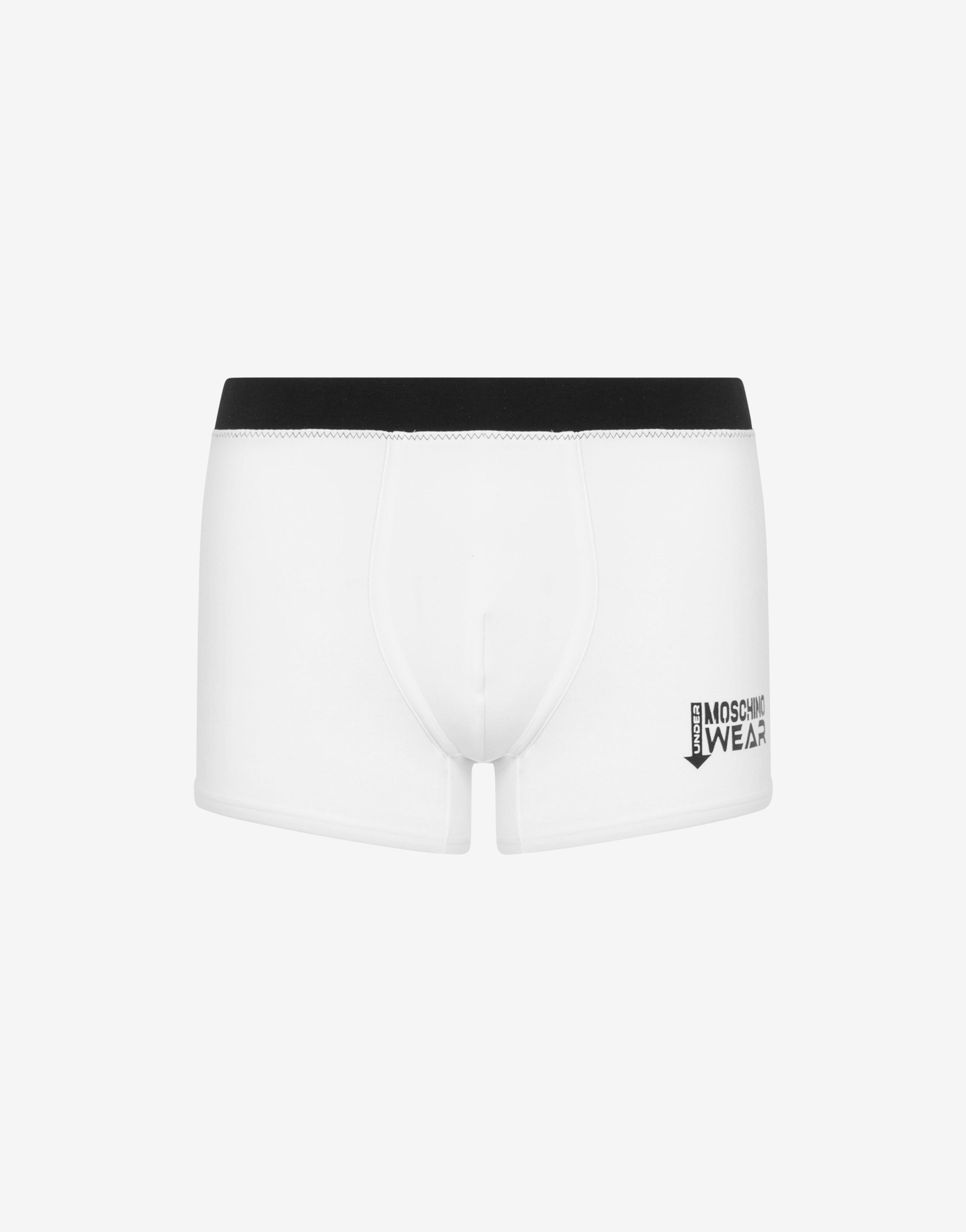 STRETCH JERSEY BOXERS WITH ARROW LOGO - 1
