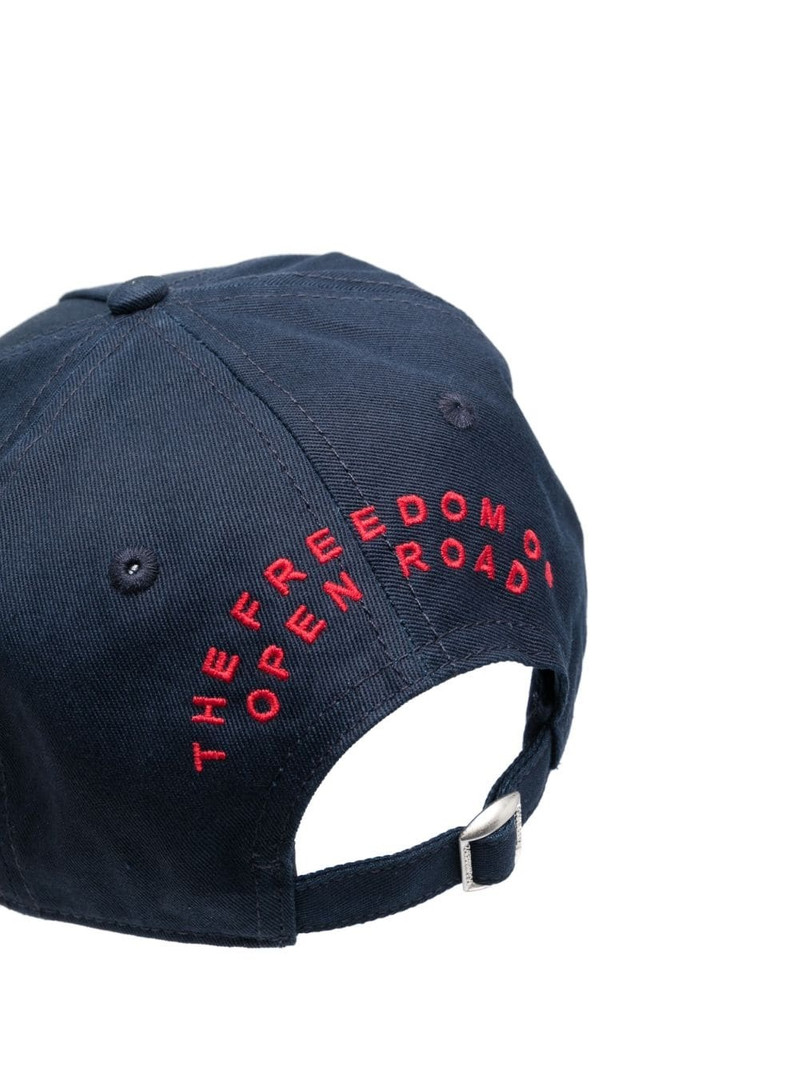 DSQUARED2 logo-patch baseball cap outlook