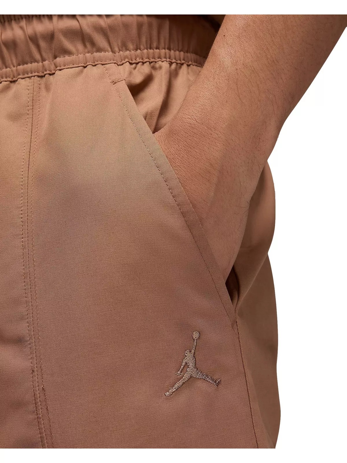 Men's Essentials Woven Pants - Brown - 4