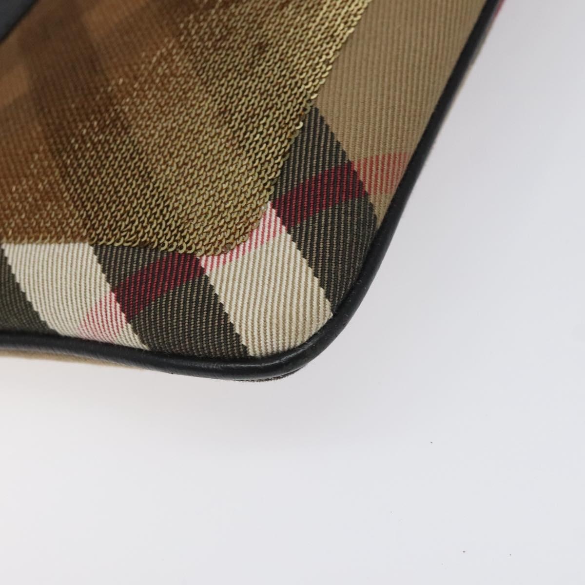 Burberry Nova Check Shoulder Bag Canvas Beige - 15