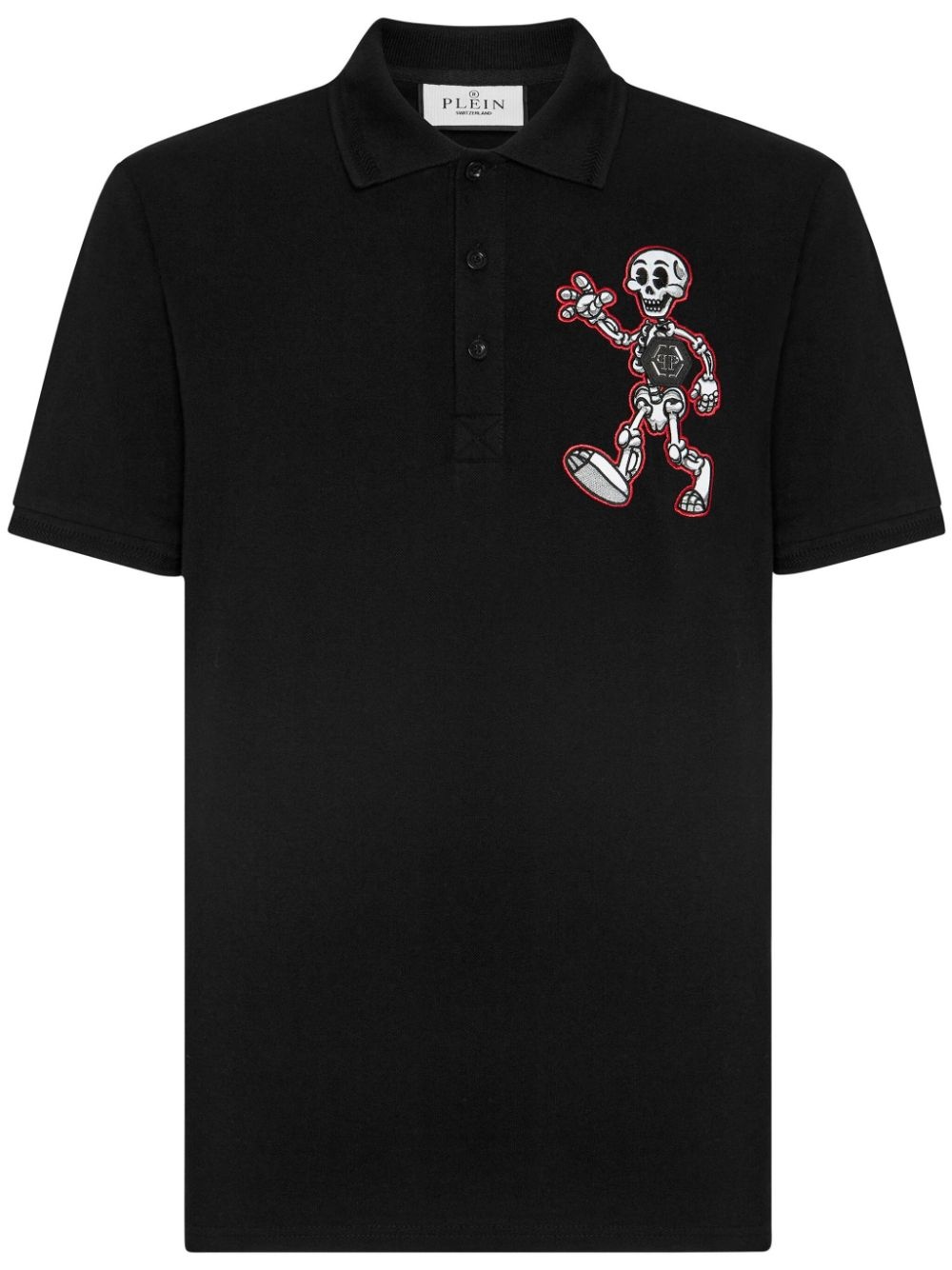 Skully Gang cotton polo shirt - 1