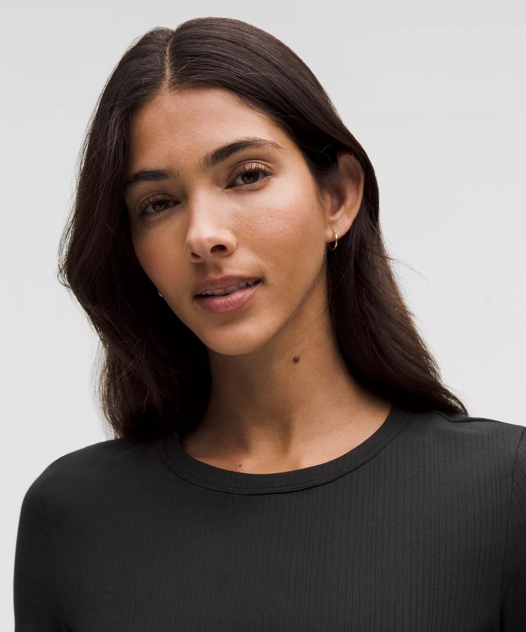 Stretch Cotton Ribbed Short-Sleeve Bodysuit - 4
