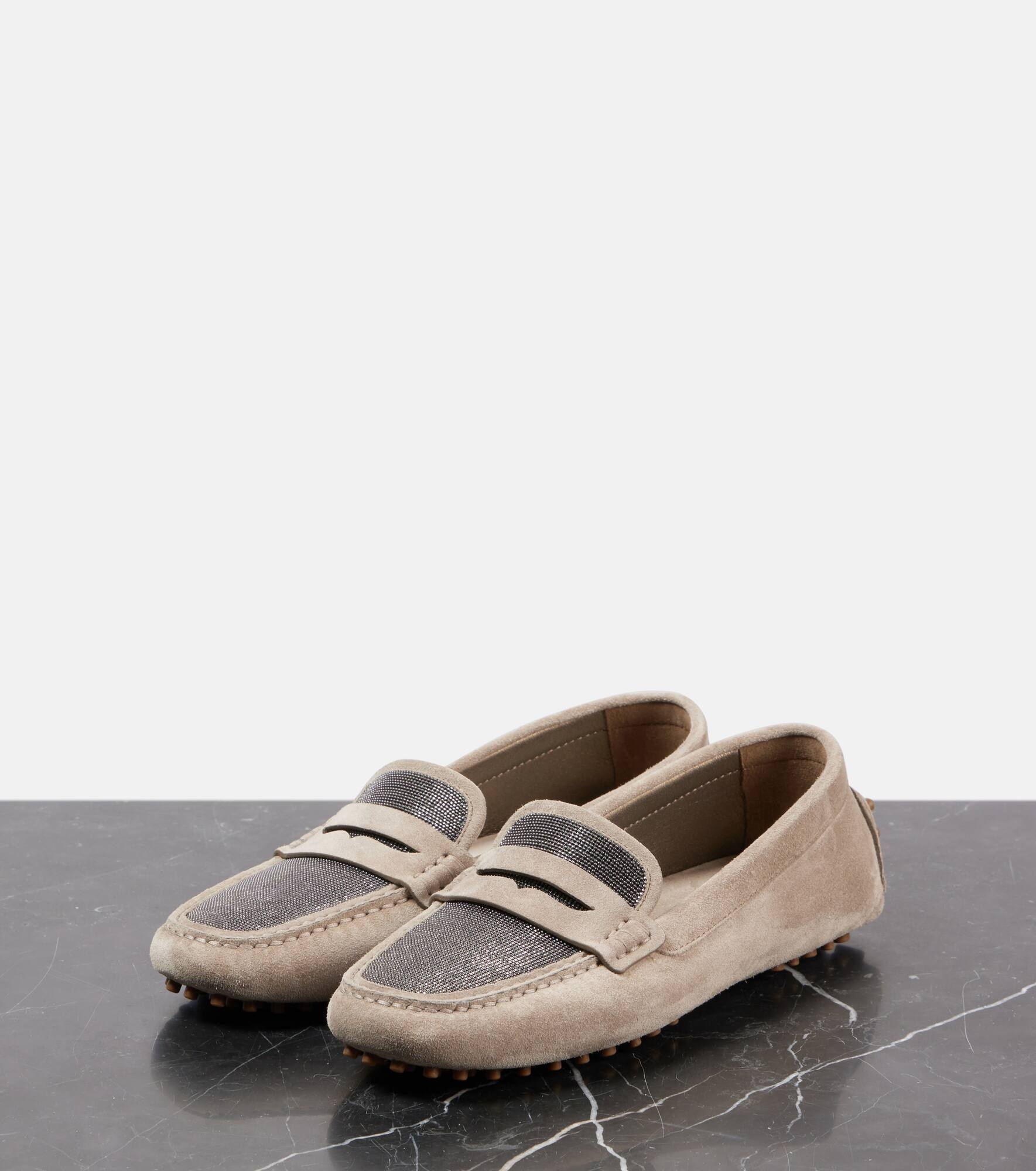 Suede loafers - 4