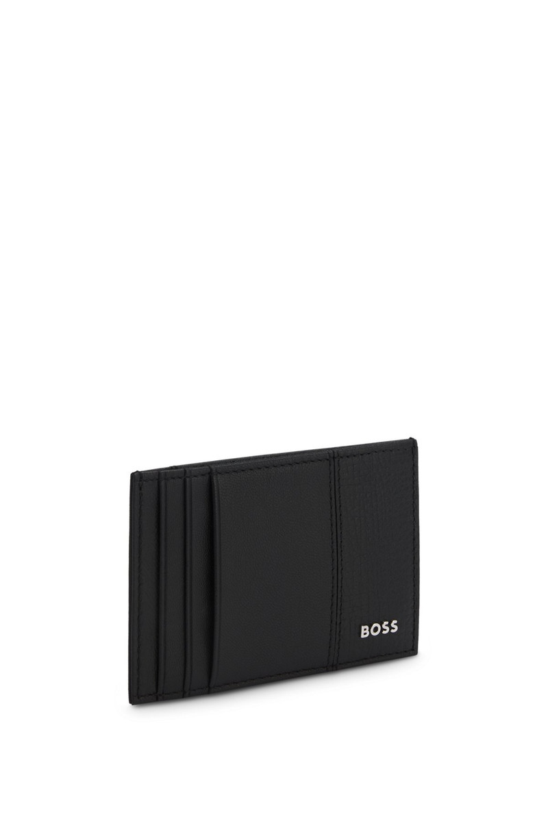 LOGO-LETTERING CARD HOLDER IN LEATHER 4